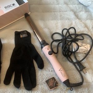 Verdict rose gold 2-in-1 curling iron